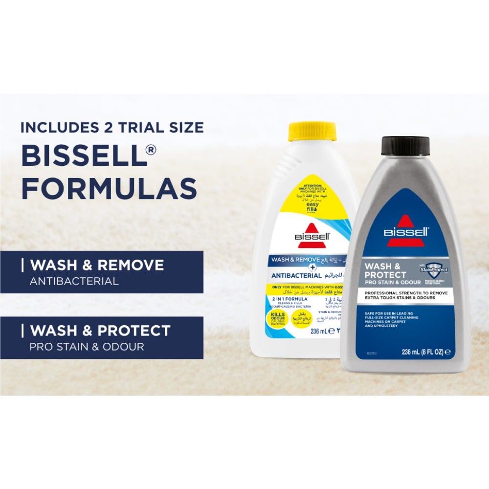 Bissell ProHeat 2X Revolution CleanShot (2066E) Carpet Cleaner | HeatWave Technology | Black