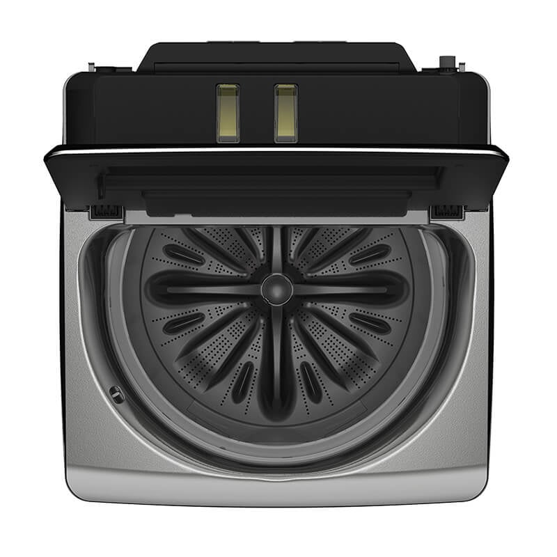 Hitachi 22 kg Top Load Washing Machine with Inverter Motor, 16 Programs & Auto Dosing, Stainless Steel – SF-P220ZKVADSS