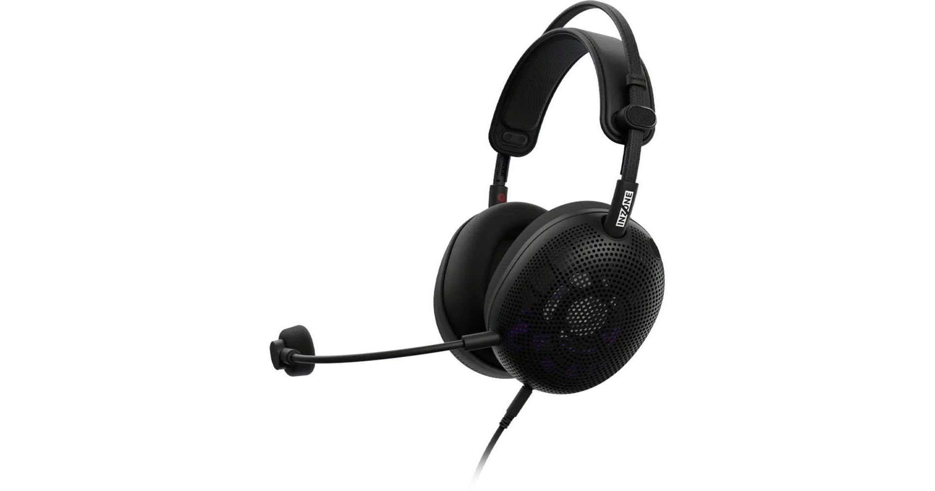 Sony INZONE H6 Air Wired Open-Back Gaming Headset, 40mm Drivers, 360 Spatial Sound, Detachable Microphone, Black (MDR-G600/B)