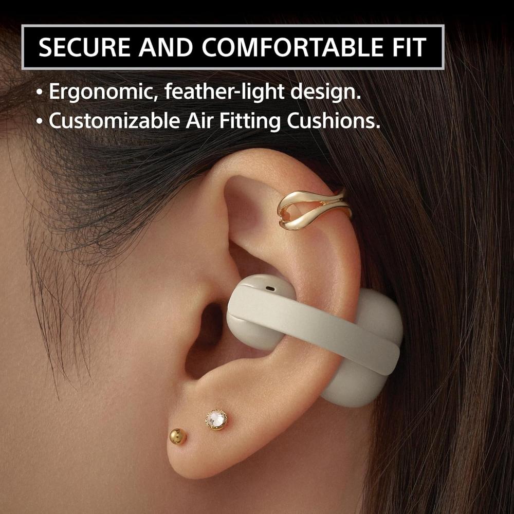 Sony LinkBuds Clip Wireless Open Earbuds| Lavender