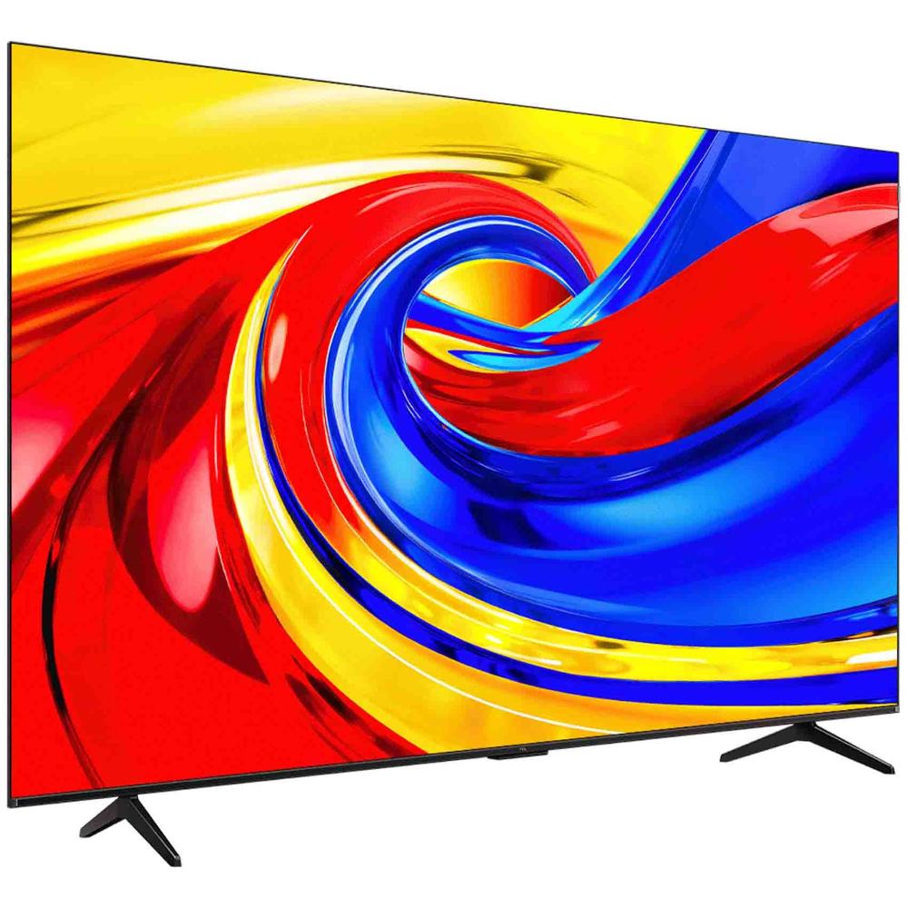 New TCL 65 Inch Premium QLED TV 2026 Model, 60Hz(VRR 120Hz/DLG 120Hz), ONKYO 2.0 Hi-Fi System,Slim & Uni-body, AiPQ Processor, HVA Panel, TCL AI, Dolby Vision, Atmos