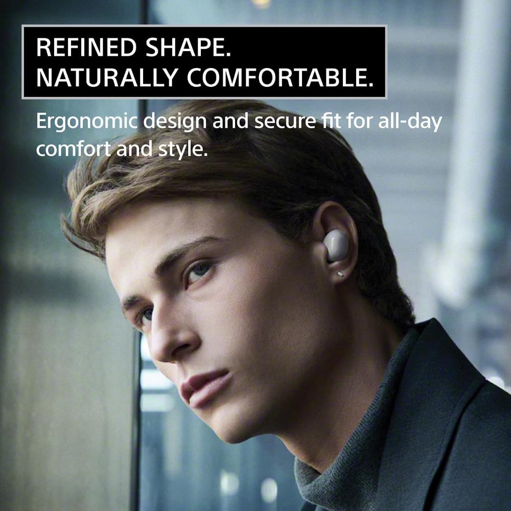 Sony WF-1000XM6 True Wireless Noise Cancelling Earbuds 24H Battery |2026 Model | Bluetooth in-Ear Headphones |Platinum Silver