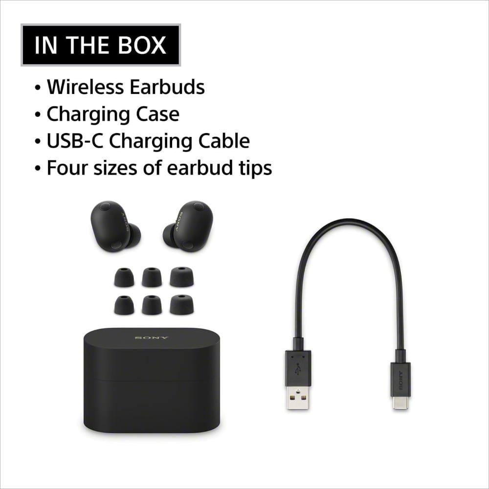 Sony WF-1000XM6 True Wireless Noise Cancelling Earbuds 24H Battery |2026 Model | Bluetooth in-Ear Headphones |Platinum Silver