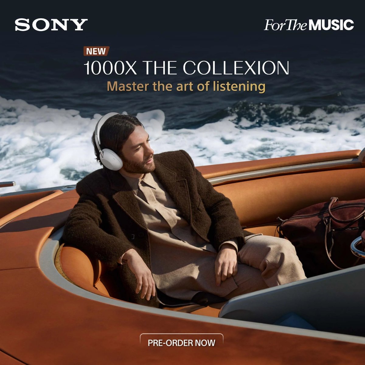 Sony 1000X THE COLLEXION Premium Wireless Noise Canceling Headphones | WH-1000XX - Platinum