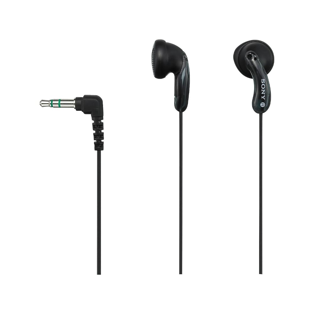 Sony MDR-E9LP Wired In-Ear Headphones Hybrid Driver Bass Sound Black