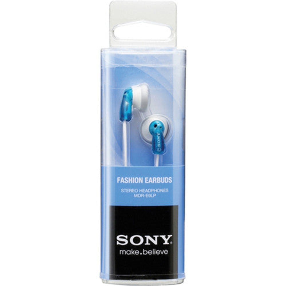 Sony Wired In-Ear Hybrid Driver Bass Sound Headphones Blue