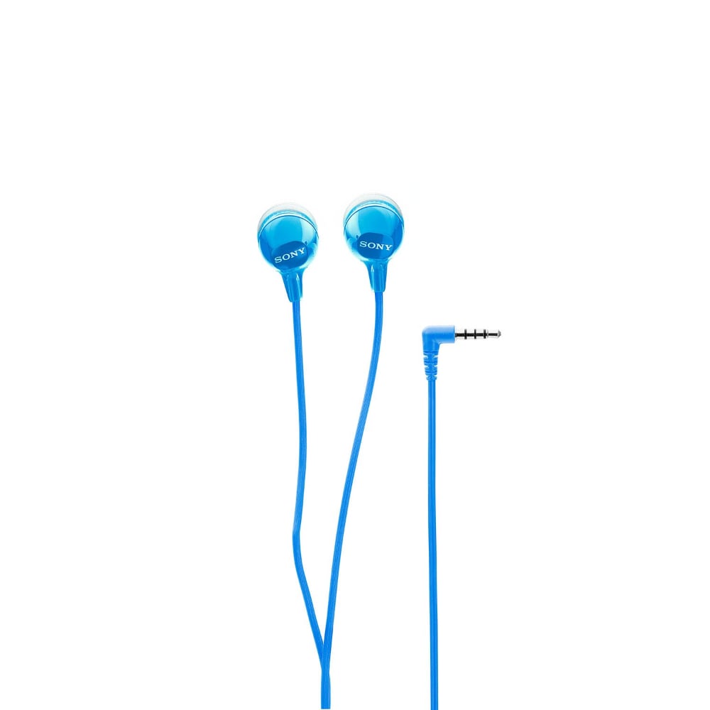 Sony MDR-EX14AP Wired In-Ear Headphones Dynamic Driver with Microphone Blue