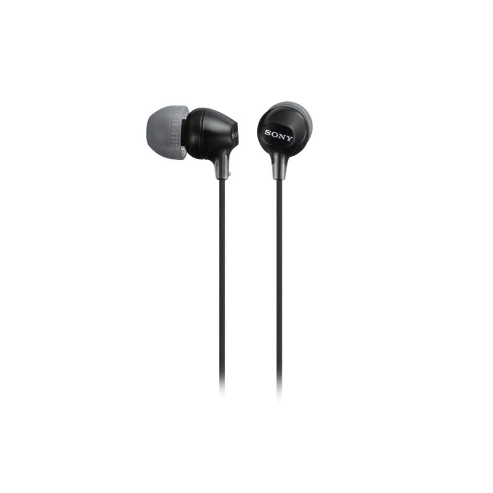 Sony In-Ear Secure Fitting Wired Earphones With Mic Black