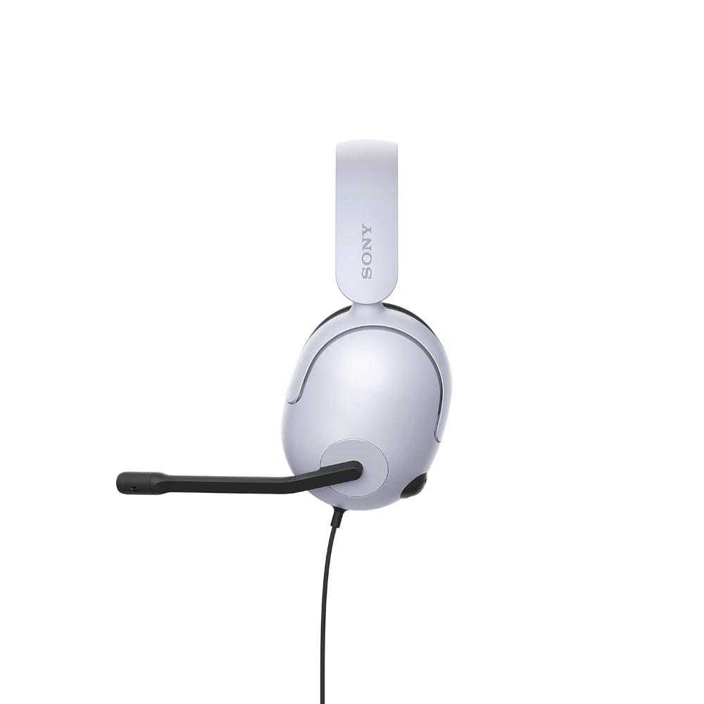 Sony INZONE H3 (MDR-G300) | Wired Gaming Over-Ear Headset | Flip-to-Mute Mic | White