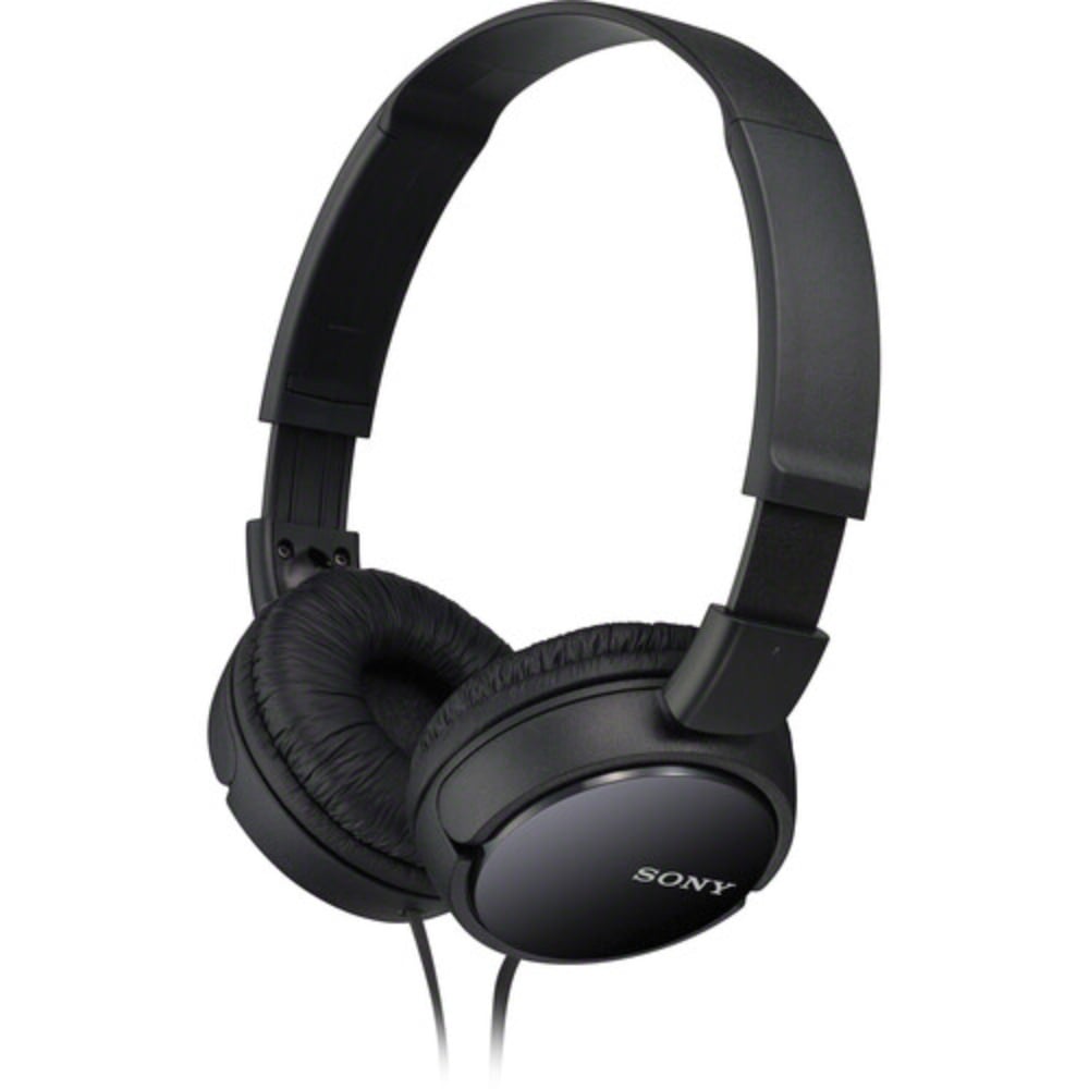 Sony On-Ear Wired Stereo Headphones Without Mic Black