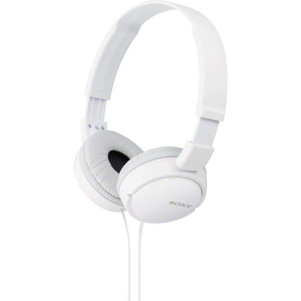 Sony On-Ear Wired Stereo Headphones Without Mic White