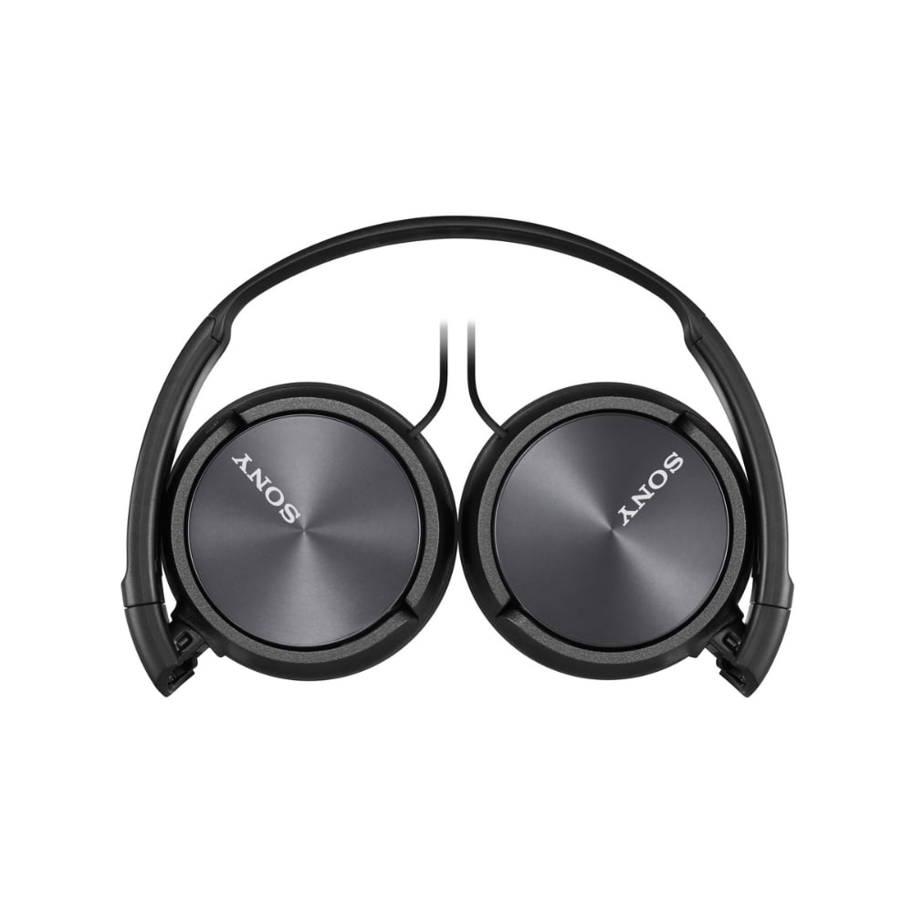 Sony Lightweight And Foldable Design Over-Ear Wired Headphone With Built-In Mic Black