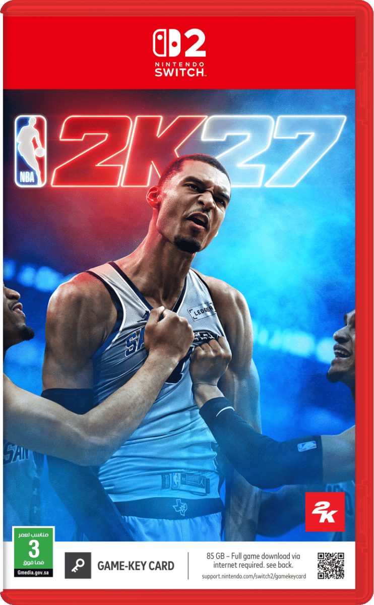 NBA 2K27 Nintendo Switch 2 Game (0GB Game-Key Cartridge)