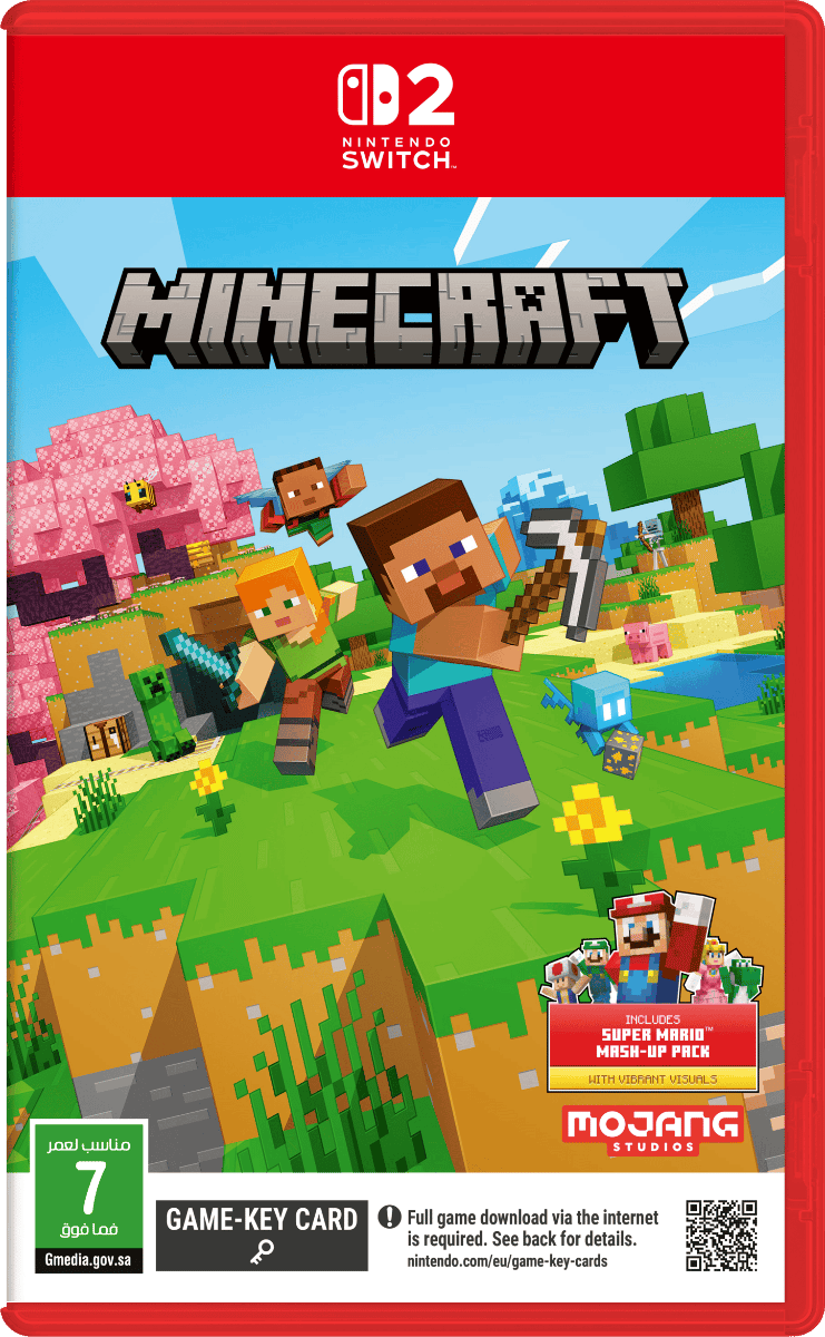Minecraft - Nintendo Switch 2 Game - 0GB Game-Key Card