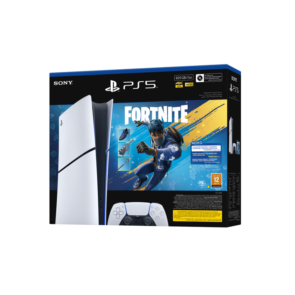 PlayStation®5 Digital Edition 825GB – Fortnite Flowering Chaos Bundle