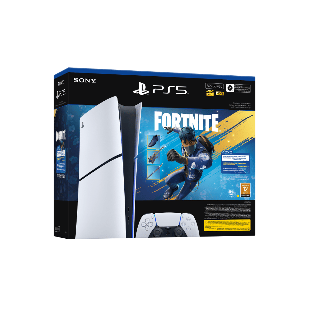 PlayStation®5 Digital Edition 825GB – Fortnite Flowering Chaos Bundle