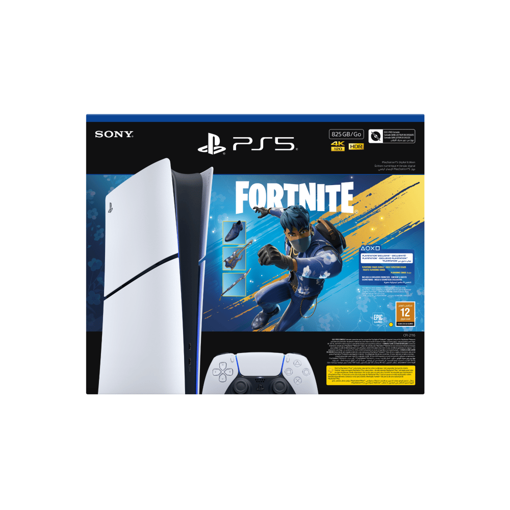 PlayStation®5 Digital Edition 825GB – Fortnite Flowering Chaos Bundle
