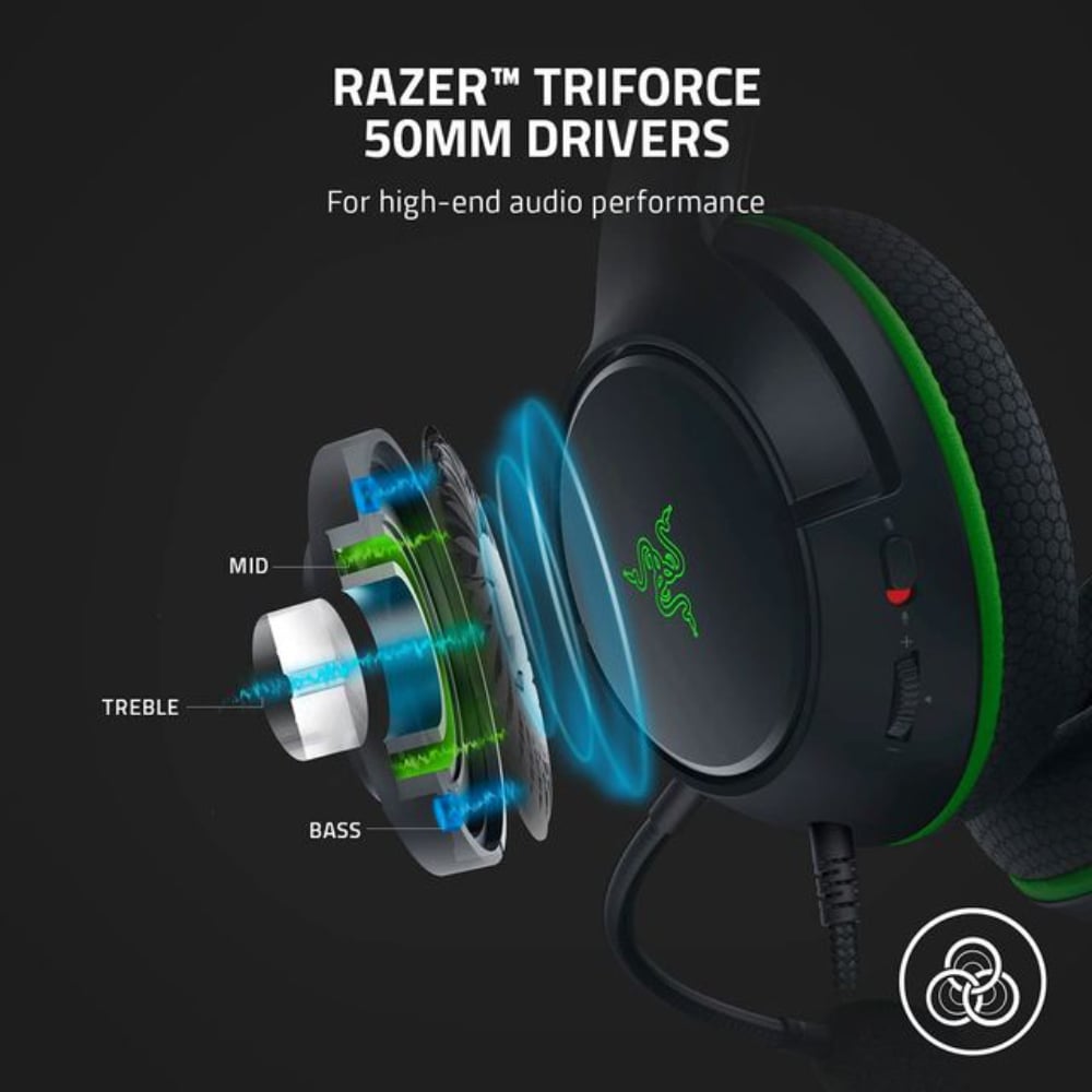 Razer Kaira X Wired Gaming Headset | Xbox Series X|S Compatible | Black | RZ04-03970100-R3M1