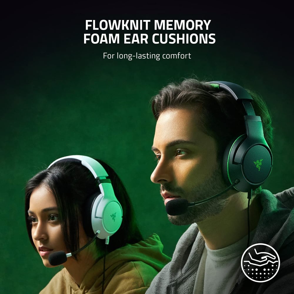 Razer Kaira X Wired Gaming Headset | PlayStation Compatible | White | RZ04-03970200-R3M1