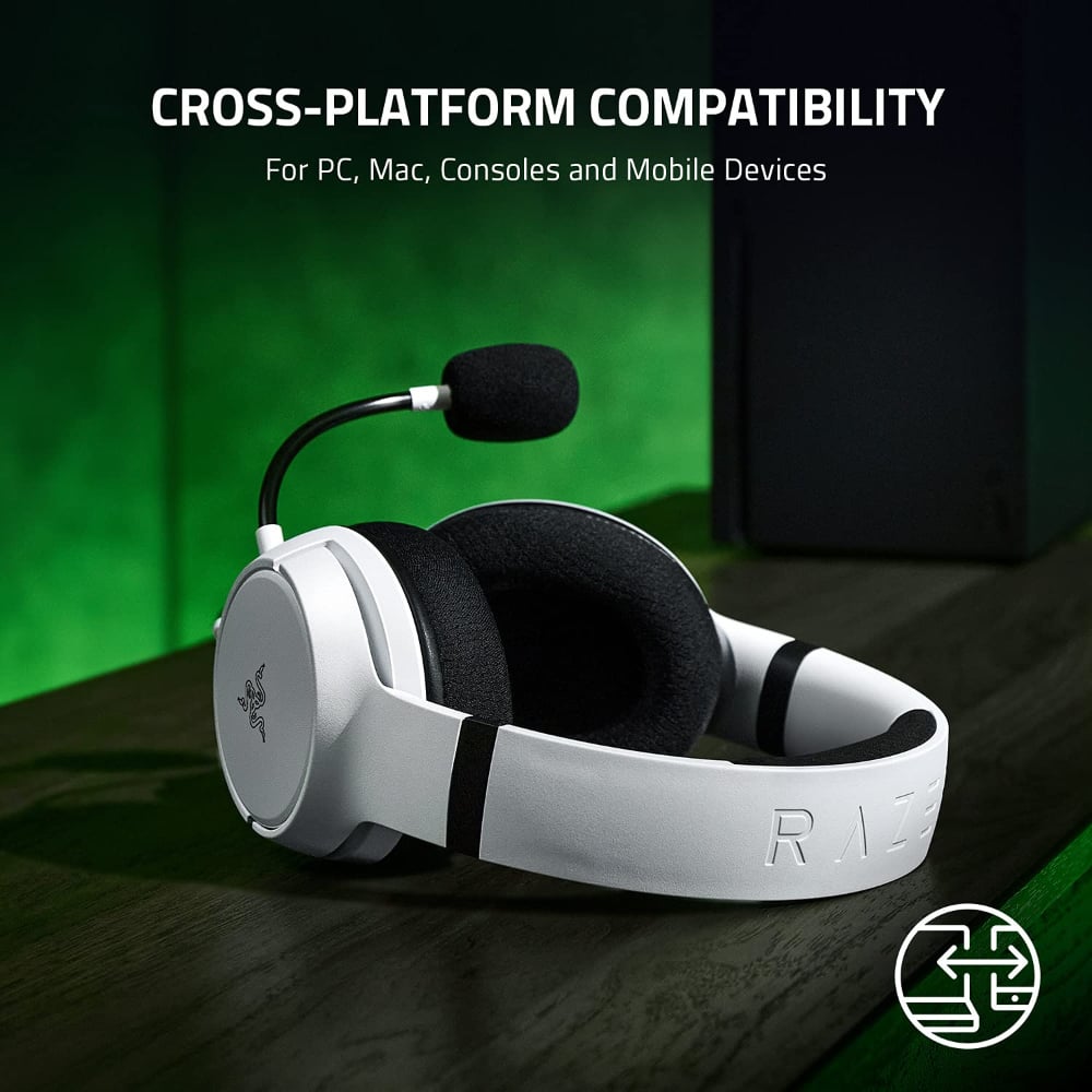 Razer Kaira X Wired Gaming Headset | PlayStation Compatible | White | RZ04-03970200-R3M1