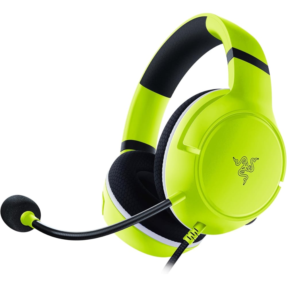 Razer Kaira X Wired Over-Ear Gaming Headset For Xbox Series X|S Electric Volt