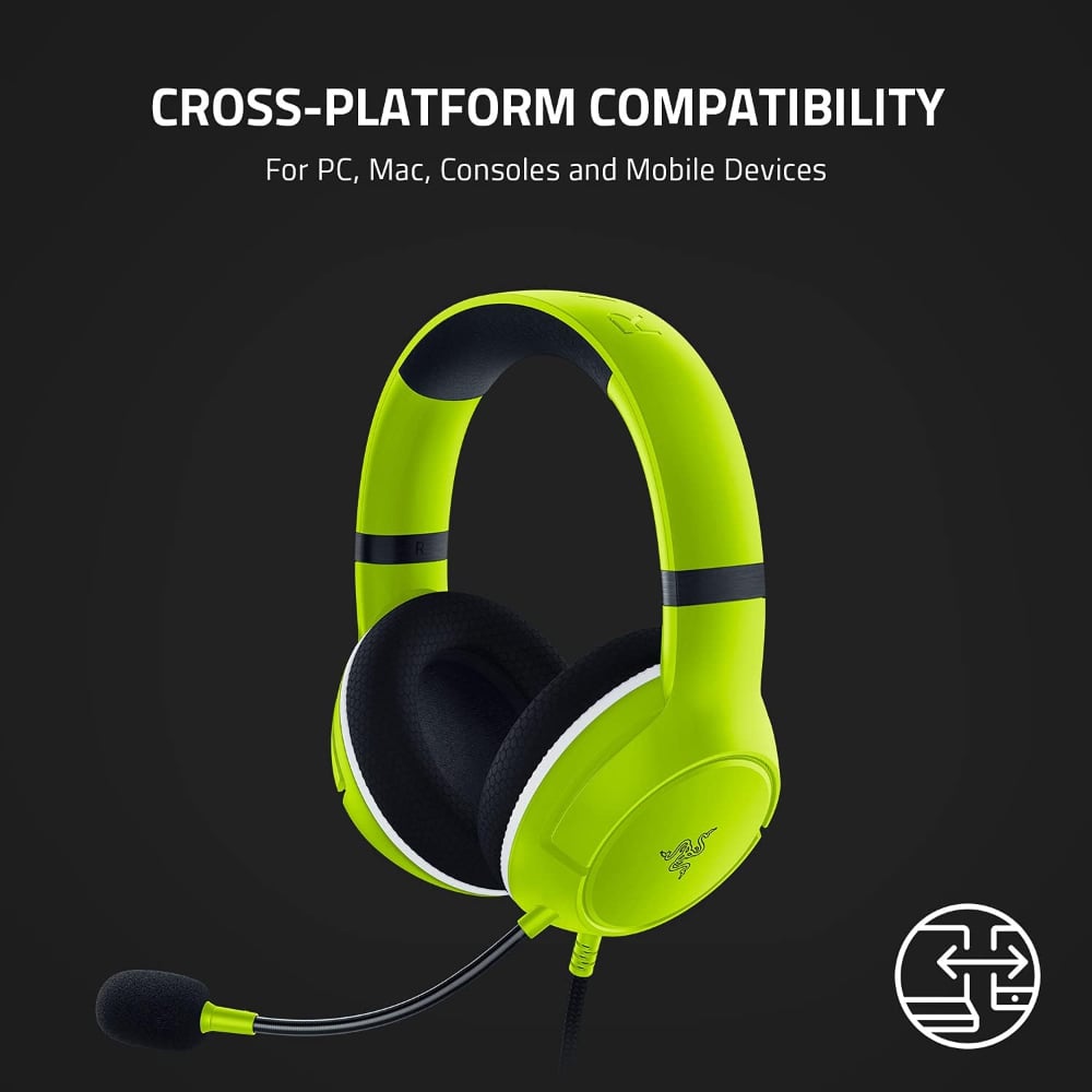 Razer Kaira X Wired Gaming Headset | Xbox Series X|S Compatible | Electric Volt | RZ04-03970600-R3M1