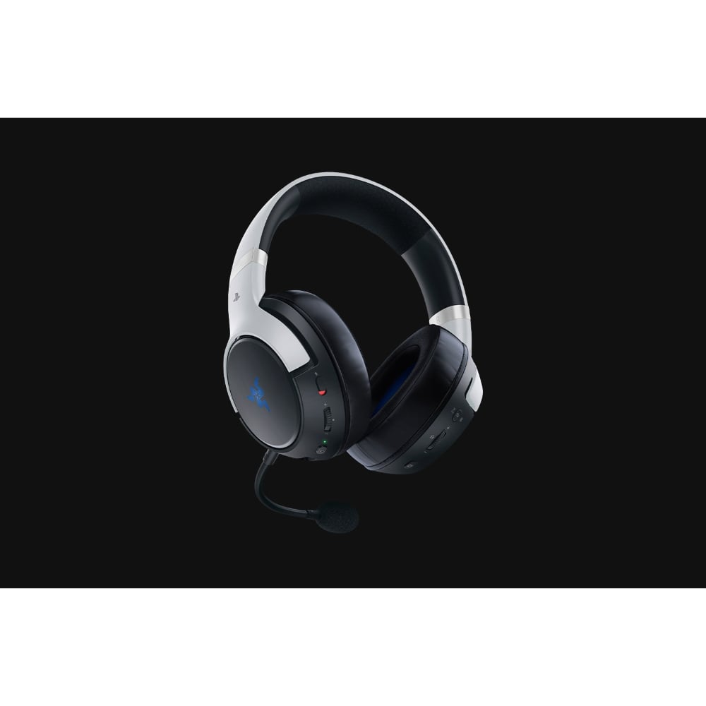 Razer Kaira Pro Hyperspeed Playstation Licensed Over-Ear Wireless Gaming Headset White