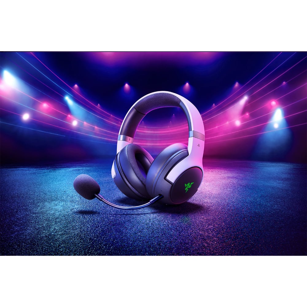 Razer Kaira Pro HyperSpeed Wireless Gaming Headset | PlayStation Licensed | White | RZ04-04030200-R3G1