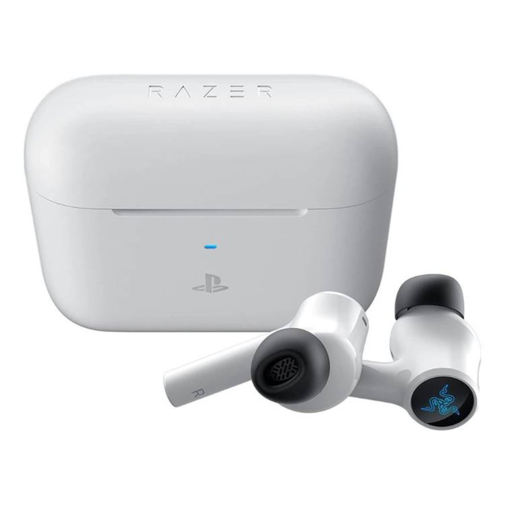 Razer Hammerhead Hyperspeed - Wireless Multi-Platform Gaming In-Ear Earbuds For Playstation White