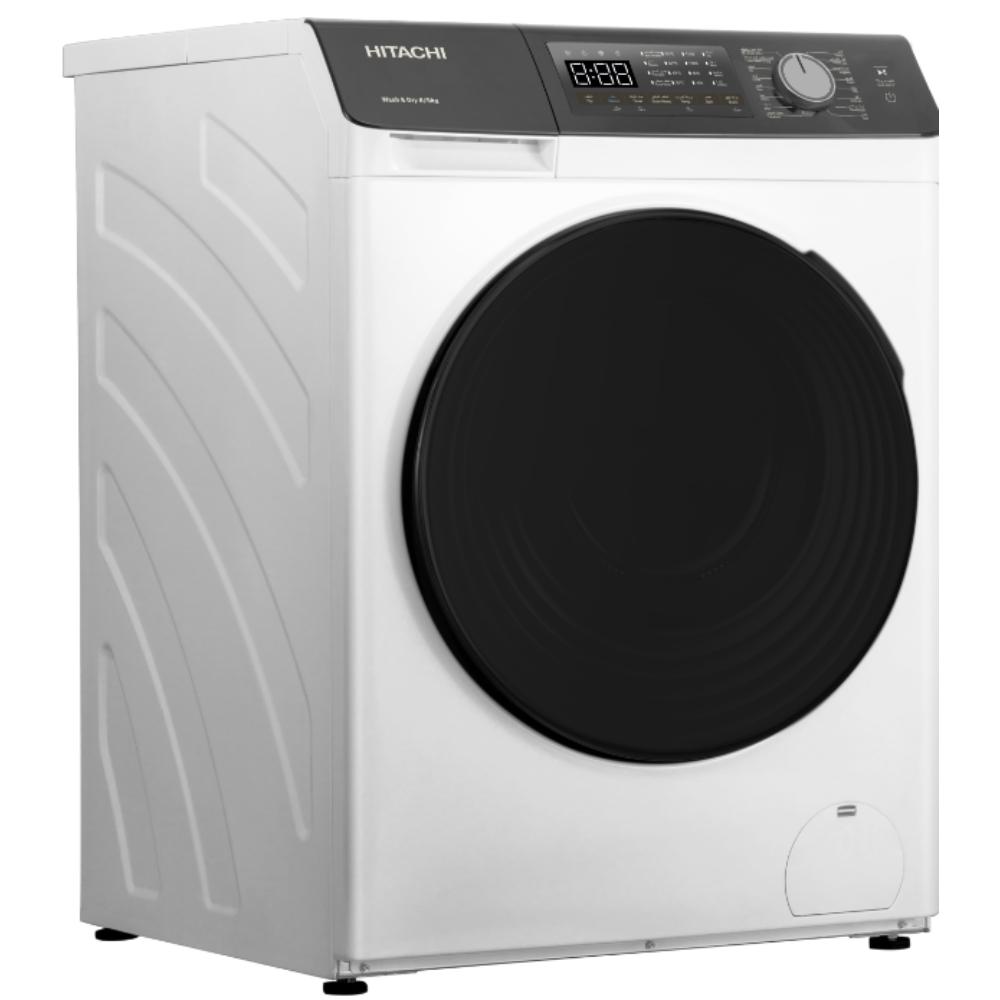 Hitachi Washer Dryer | 8 / 5 Kg | 1400 RPM | Inverter | White | BD‑D802HVOW