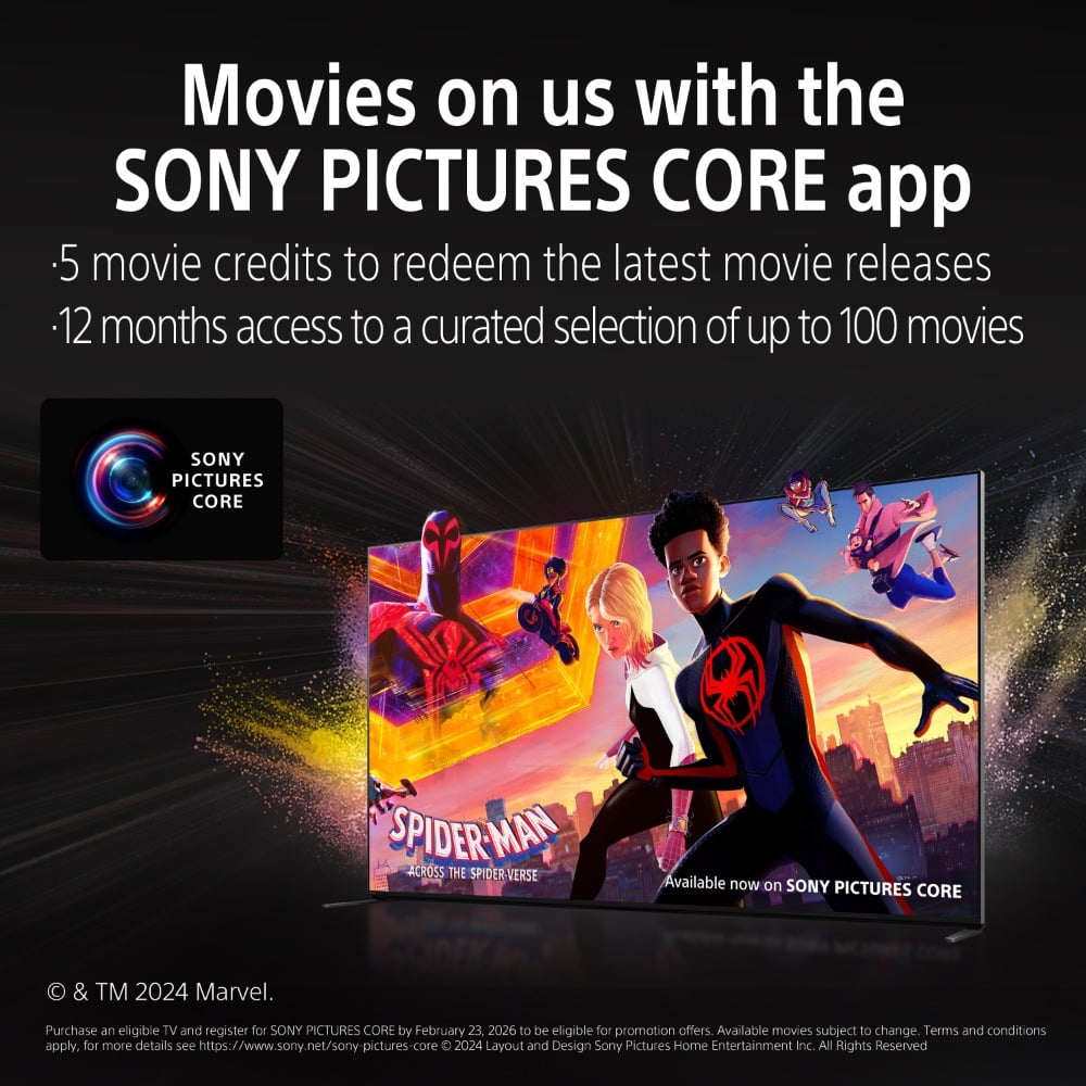 سوني BRAVIA 3 K-65S30 تلفزيون ذكي 65 بوصة LED بدقة 4K مع Dolby Vision ونظام Google TV