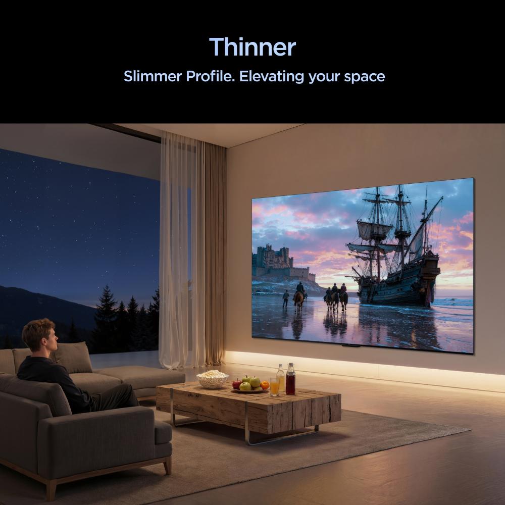 TCL 85 Inch SQD Mini LED 4K Smart TV, 800 Dimming Zones, 2700 Nits HDR, HVA 2.0 Pro Panel, Bang & Olufsen Audio, 288Hz VRR