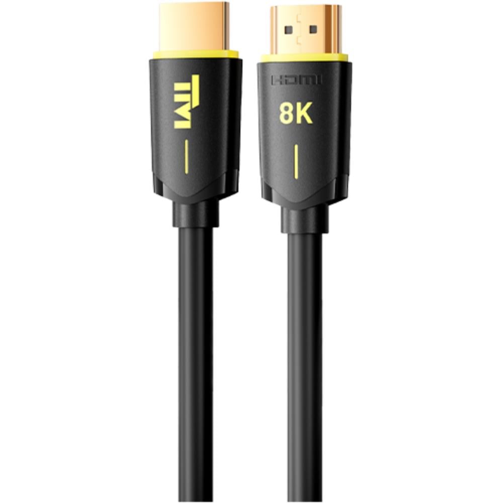 تويستد مايندرز كابل إتش دي إم آي عالي السرعة بمعيار HDMI 2.1 ودقة 8K، بطول 5 أمتار| أسود