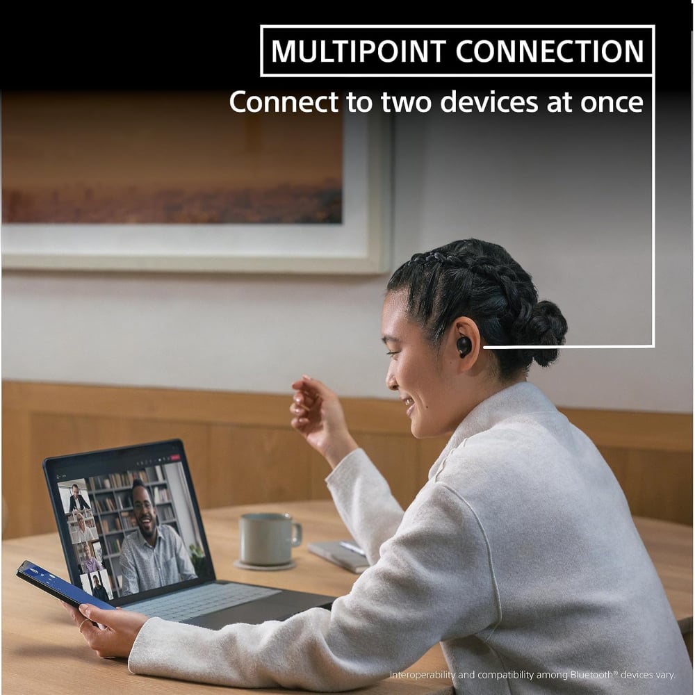 Sony WF-1000XM5 Wireless In-Ear Earbuds Active Noise Cancellation with Microphone Silver
