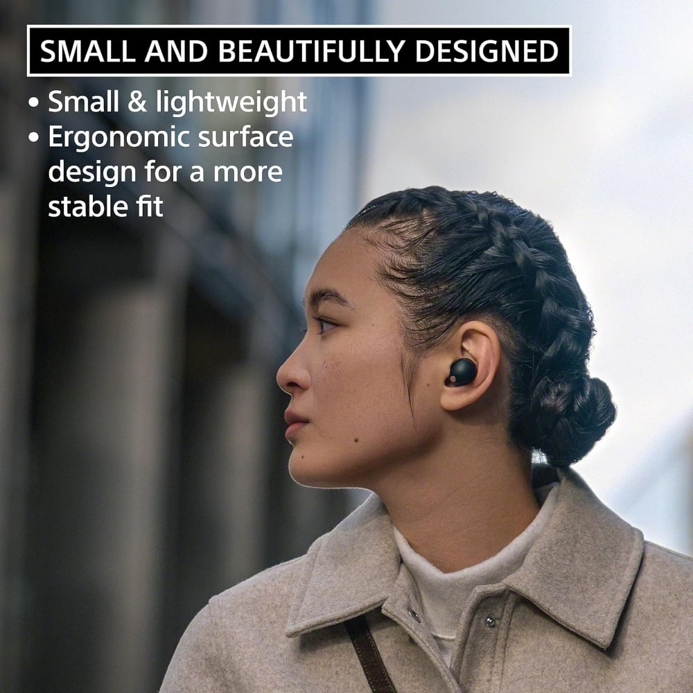 Sony WF-1000XM5 Wireless In-Ear Earbuds Active Noise Cancellation with Microphone Silver