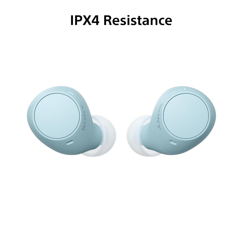 Sony Truly Wireless Bluetooth In-Ear Earbuds With Mic Blue