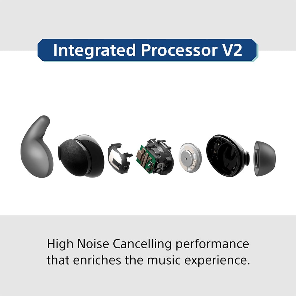 Sony WF-LS910 Linkbuds Fit Active Noise Cancelling Wireless Bluetooth In-Ear Earbuds Green