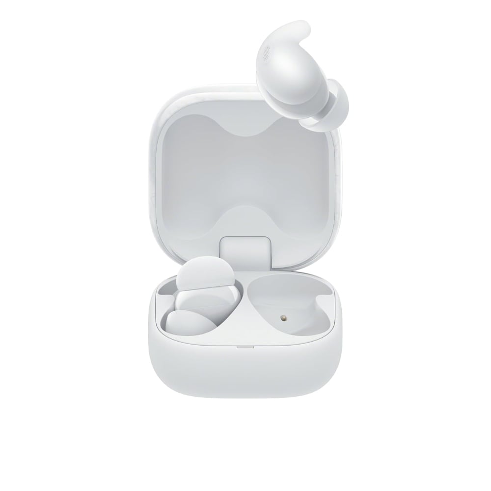 Sony Linkbuds Fit Active Noise Cancelling Wireless Bluetooth In-Ear Earbuds White