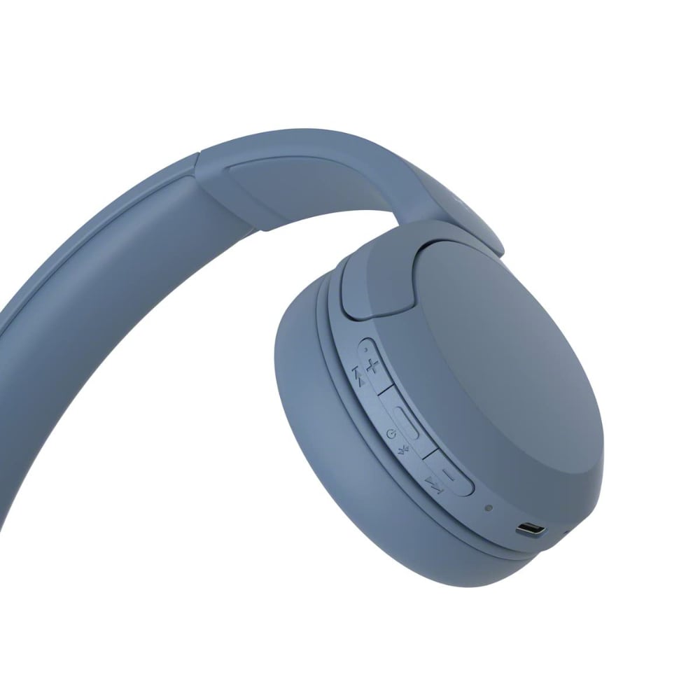 Sony WH-CH520 Wireless On-Ear Headphones Bluetooth with Microphone Blue
