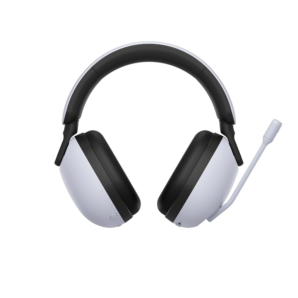 Sony INZONE H9 (WH-G900N) | Wireless Gaming Over-Ear Headset | ANC, Flip-to-Mute Mic | White