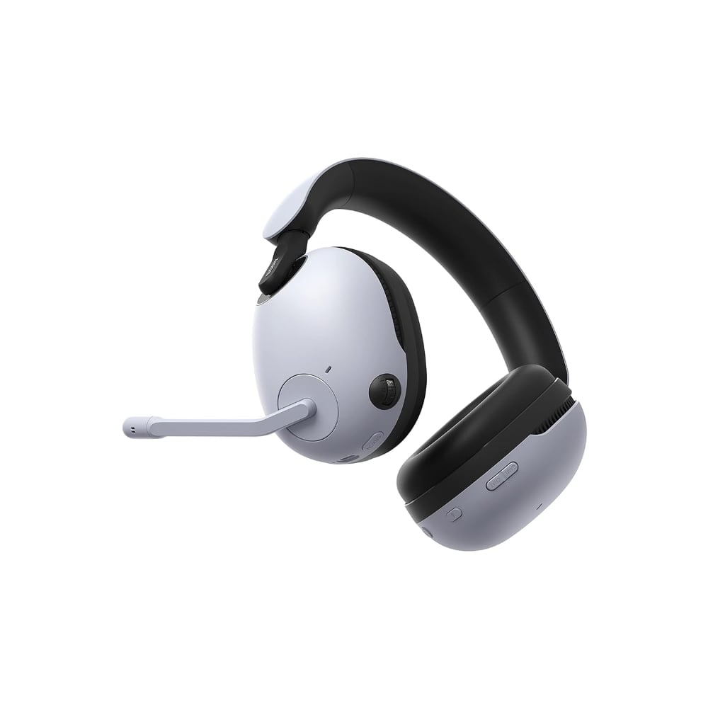 Sony INZONE H9 (WH-G900N) | Wireless Gaming Over-Ear Headset | ANC, Flip-to-Mute Mic | White