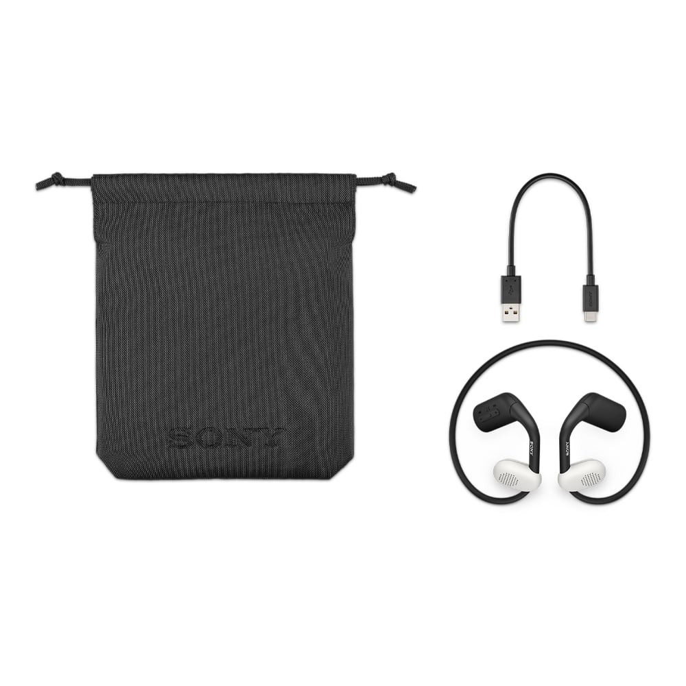 Sony WI-OE610 Float Run Open-Ear Wireless Headphones Bluetooth Black