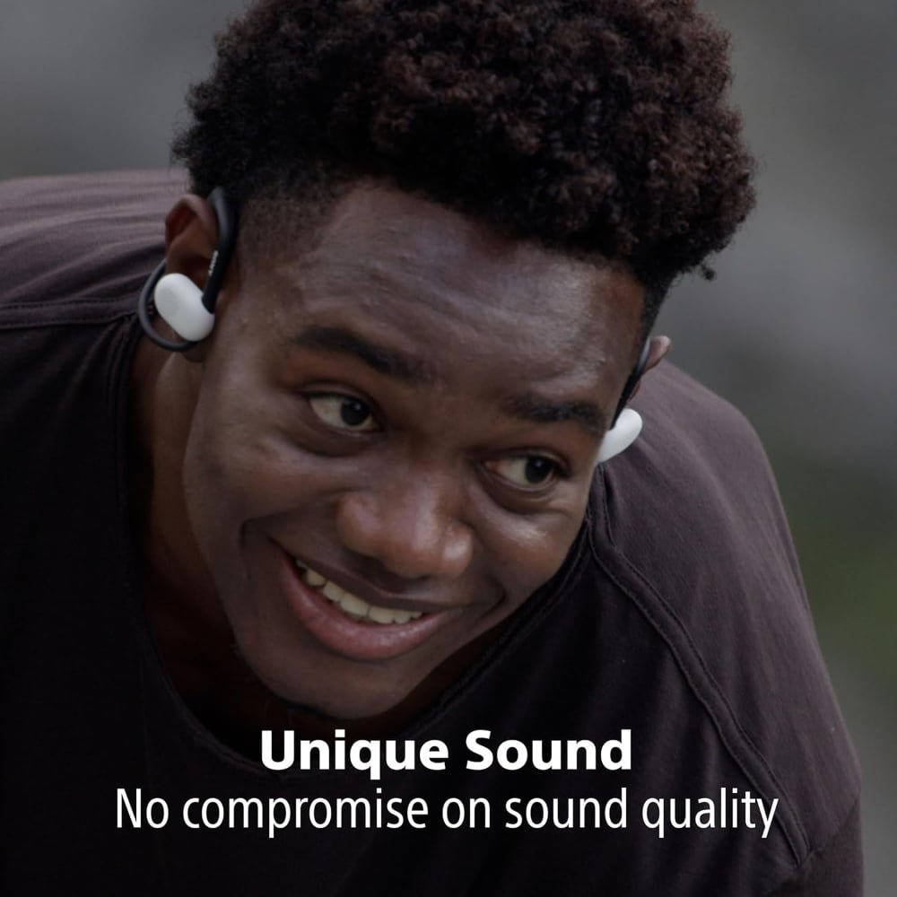 Sony WI-OE610 Float Run Open-Ear Wireless Headphones Bluetooth Black