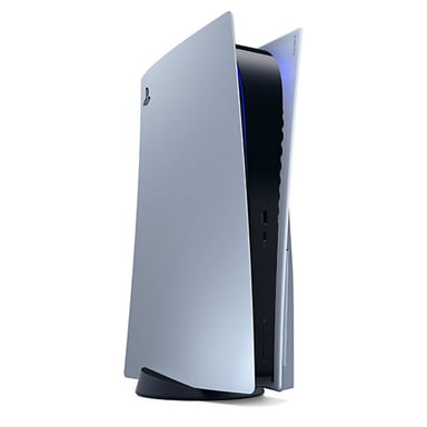 Sony St andard Edition Console Cover for PS5 Sterling Silver