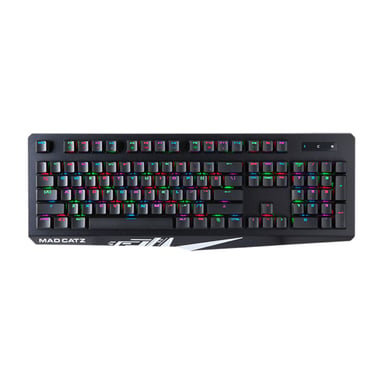 Mad Catz The Authentic S.T.R.I.K.E. 4 Mechanical RGB Gaming Keyboard Black