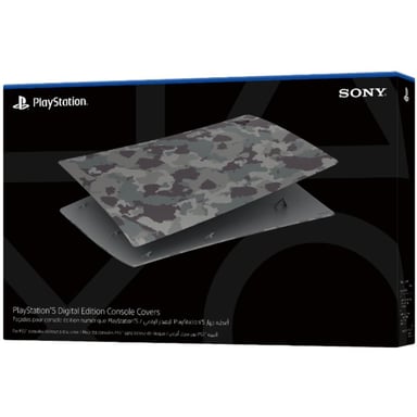 PS5 Digital Cover - Grey CAMO