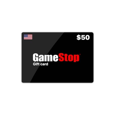 GameStop Gift Card USA 50 USD Black