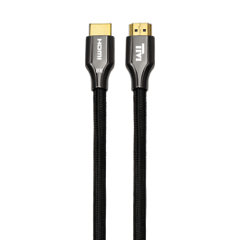 تويستد مايندرز كابل إتش دي إم آي عالي السرعة من سبائك الزنك بمعيار HDMI 2.1 ودقة 8K، بطول 5 أمتار |أسود