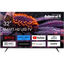 Admiral ADL32JMSACP 32 Inch HD Ready LED Smart TV with Chromecast & Dolby Sound