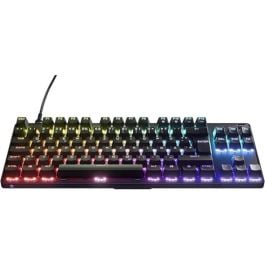 ستيل سيريز لوحة مفاتيح Apex 9 TKL | مفاتيح بصرية، قابلة للتبديل | تخطيط إنجليزي QWERTY | SS-64848
